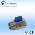 1PC Wcb Ball Valve en acier inoxydable